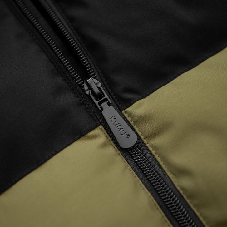 Kumu Capsule Jas Groen-M