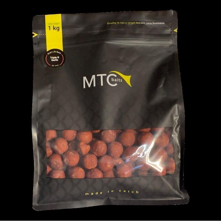 MTC Baits Boilie Triple R Garlic - 5 kg - 16 mm
