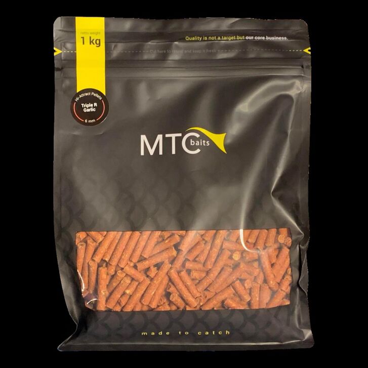MTC Baits Pellets Triple R Garlic - 1 kg - 6 mm