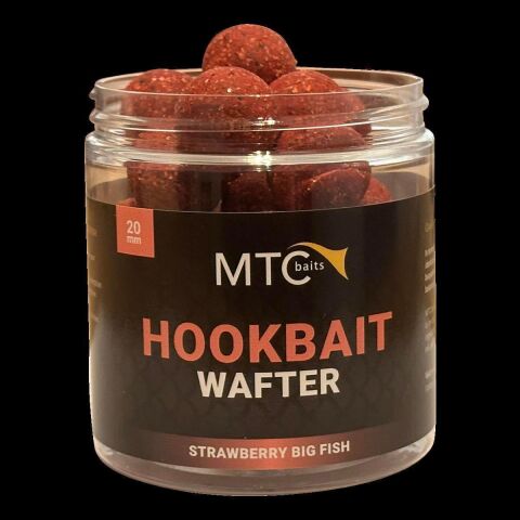 MTC Baits Hookbait Wafter Strawberry Big Fish - 20 mm