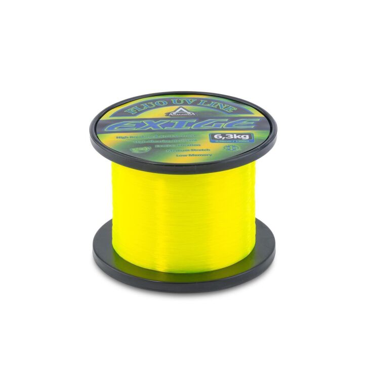 Anaconda Exige Fluo UV Carp Line 1200m 0,28mm/6,30kg