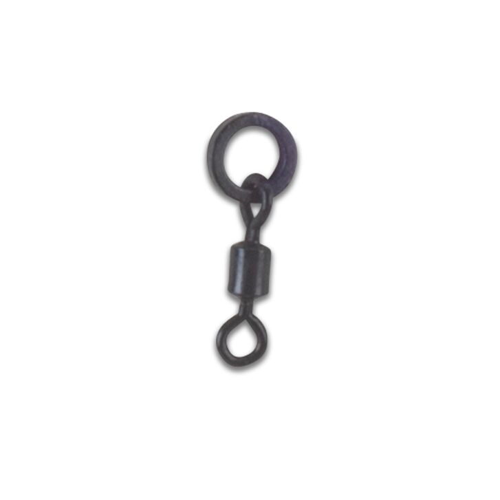 Anaconda Camou Mini Hook Ring Swivel UK16/10 stuks.