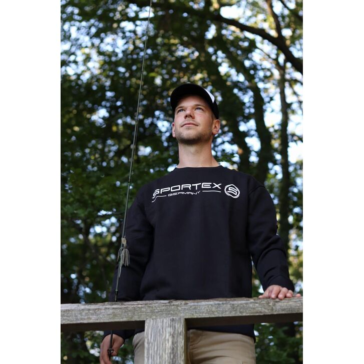 Sportex Crew Neck (zwart) XXL