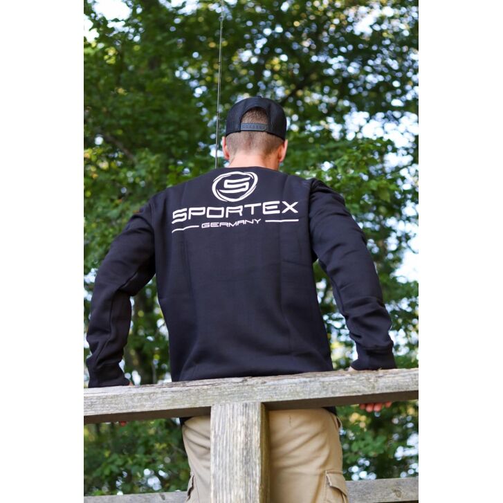 Sportex Crew Neck (zwart) XXL