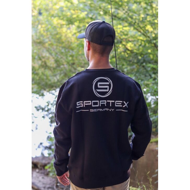 Sportex Crew Neck (zwart) XXL