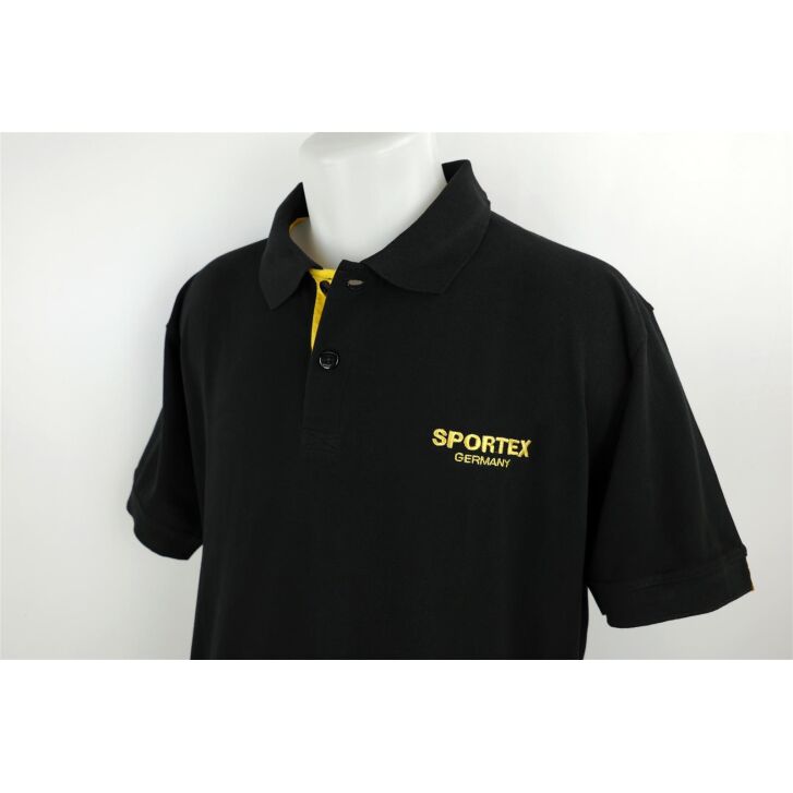 Sportex Classic Polo Shirt (Black) size L