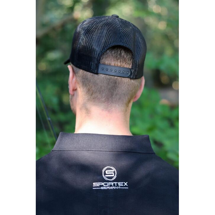 Sportex Classic Polo Shirt (Black) size L