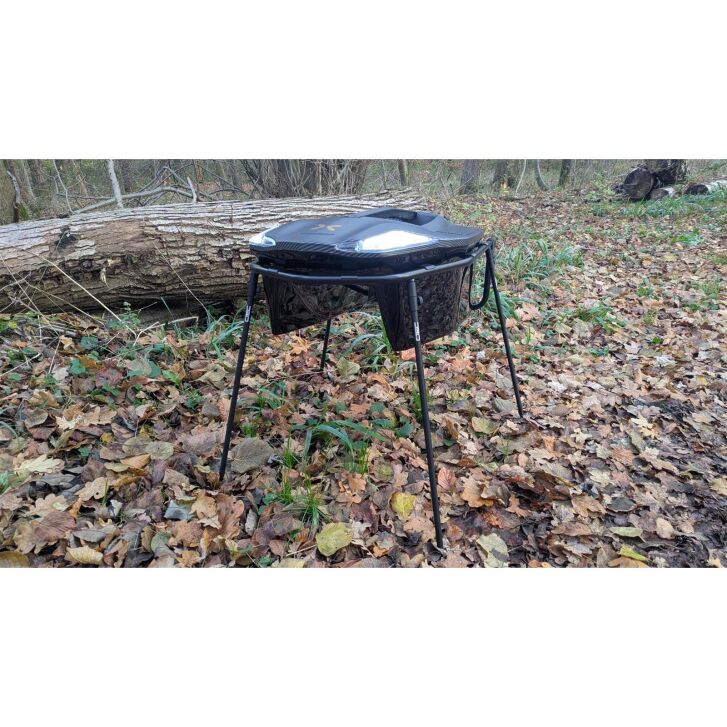 Carp Royal CR-X Voerboot Stand / Baitboat Pod  met universele Bankstick Schroefdraad