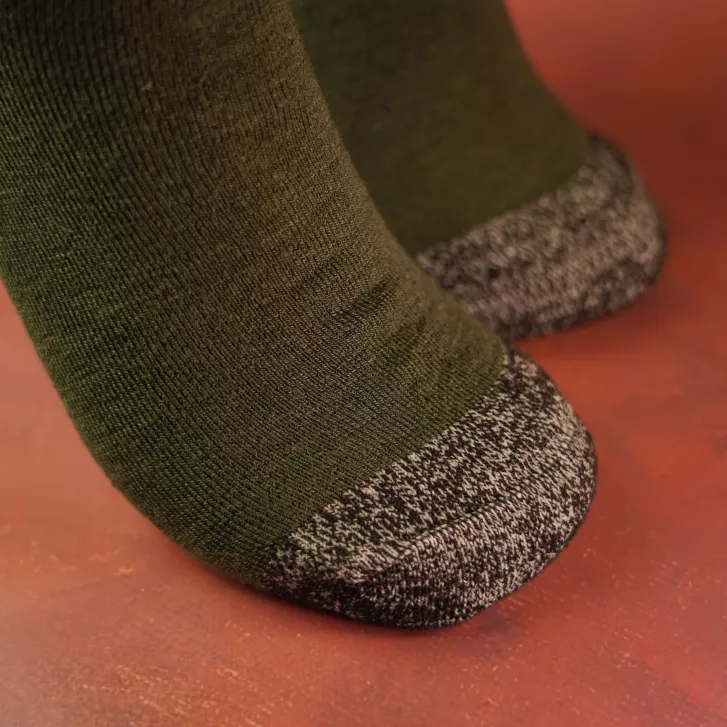 One More Cast Primrose Heel Merino Socks L/XL UK 10-12