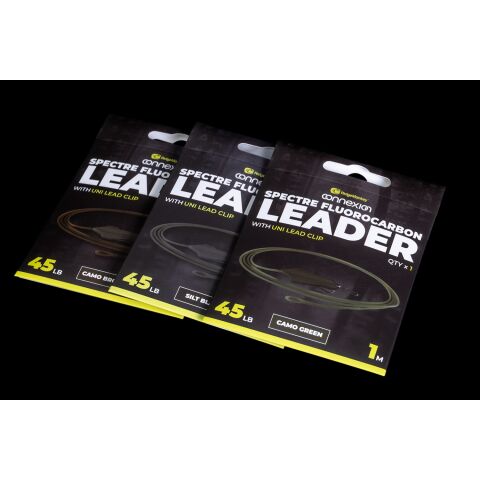 RidgeMonkey Spectre Fluorocarbon Uni Lead Clip Leader -...