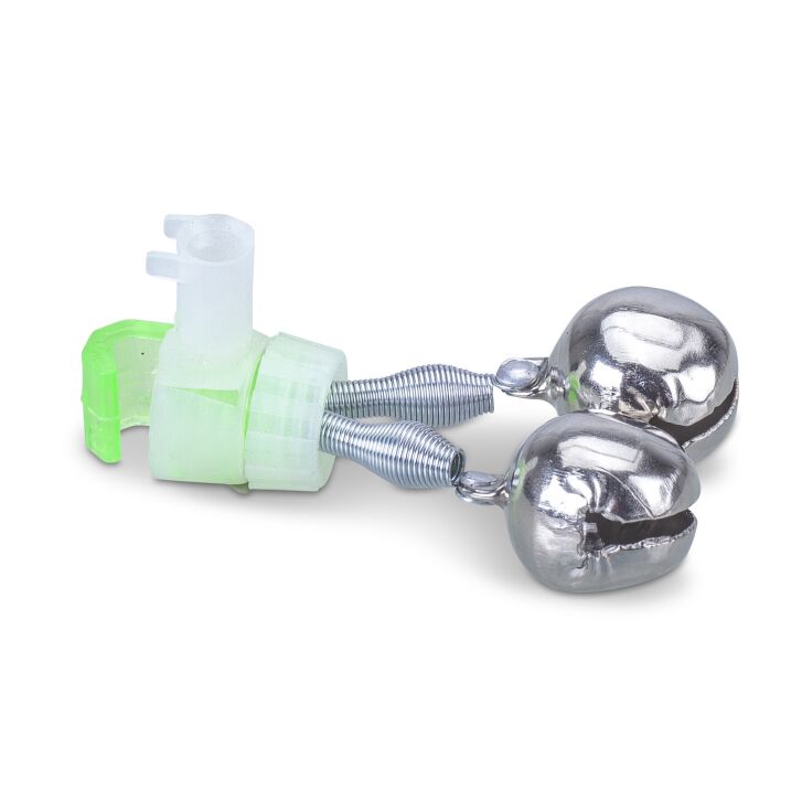 Saenger Doppel Rutenglocke Fluo Knicklichthalter 2pcs.