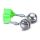 Saenger Fluo Doppel Rutenglocke m. Klemme/Knicklichth.