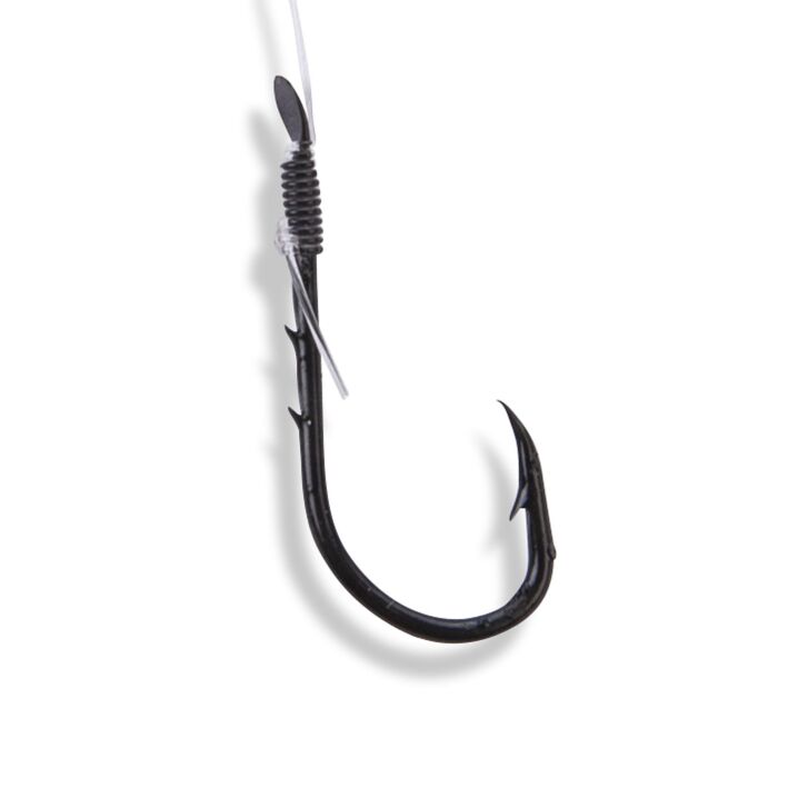 Saenger Carbon Steel Hook Aal B-153 70cm 4 / 8pcs.