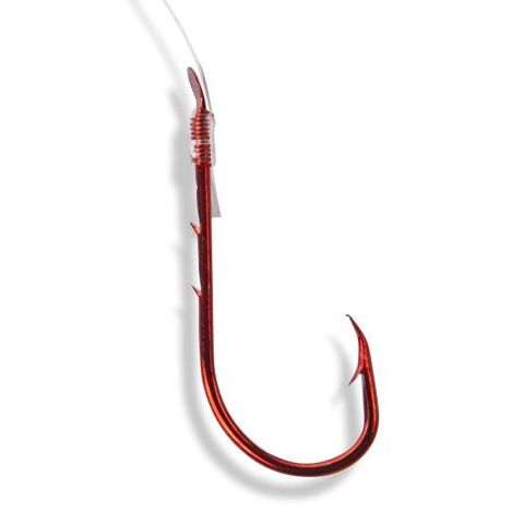 Saenger Carbon Steel Naturk&ouml;der Haken Forelle Sbiro...