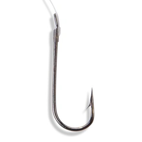 Saenger Carbon Steel Naturk&ouml;der Haken Madenhaken...