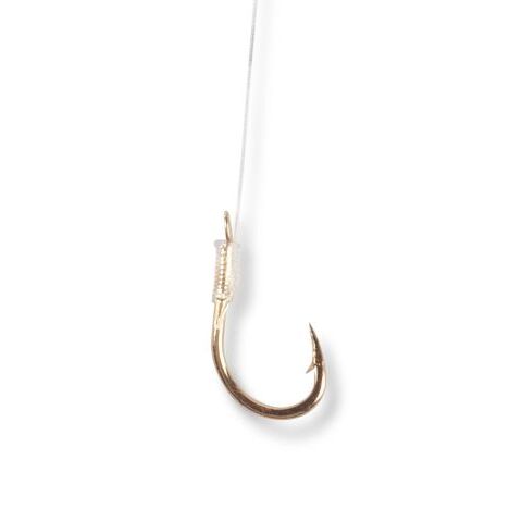 Saenger Carbon Steel Naturköder Haken Maishaken Gold