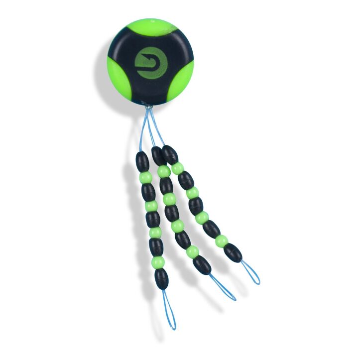 Saenger Gummistopper Black mit Perle M / 15pcs.