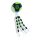 Saenger Gummistopper Black mit Perle M / 15pcs.