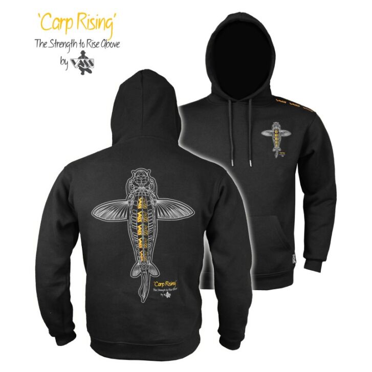 Vass Carp Rising Hoody Black 2XL