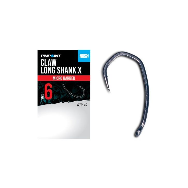 Nash Claw Long Shank X Size 2