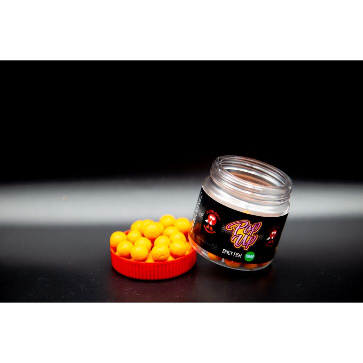 Dudi Bait Pop up Spicy Fish 8 mm (dumbell)