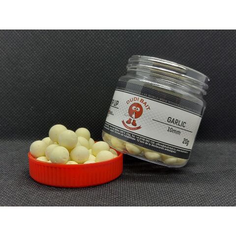 Dudi Bait Pop-up Boilies Garlic 8 mm (dumbell)