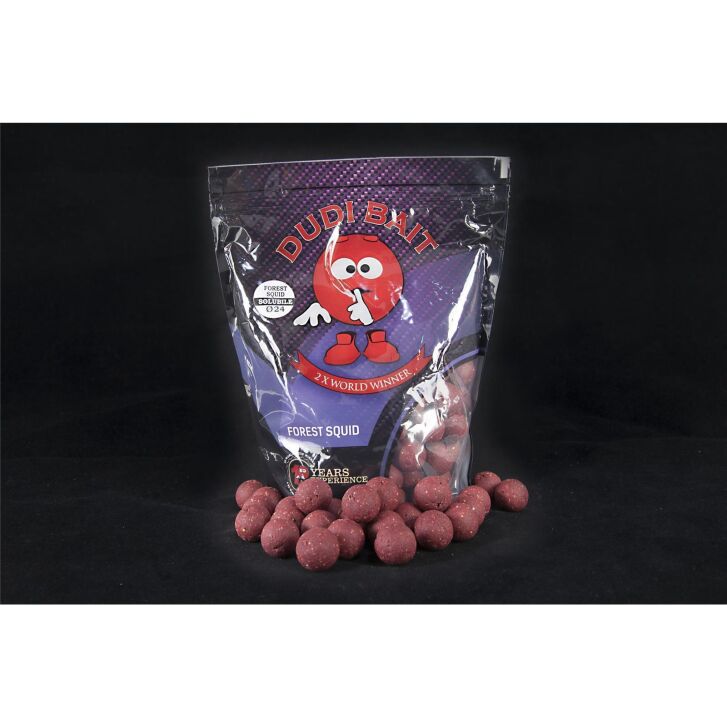 Dudi Bait Forest Squid Boilie 20 mm oplosbaar 5kg