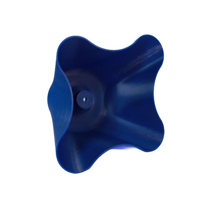 Trechter Hurricane baitthrower blauw