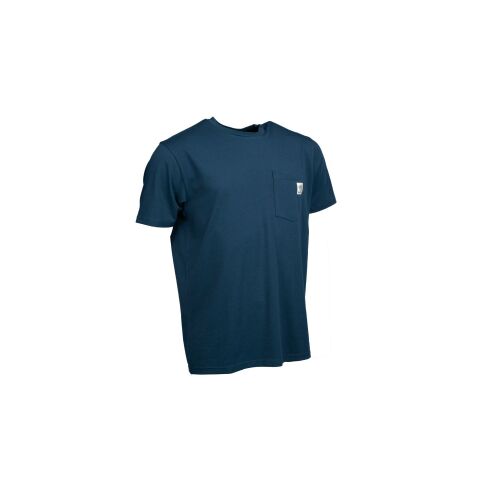 Nash Make It Happen Badge Pocket T-shirt Marineblauw XL