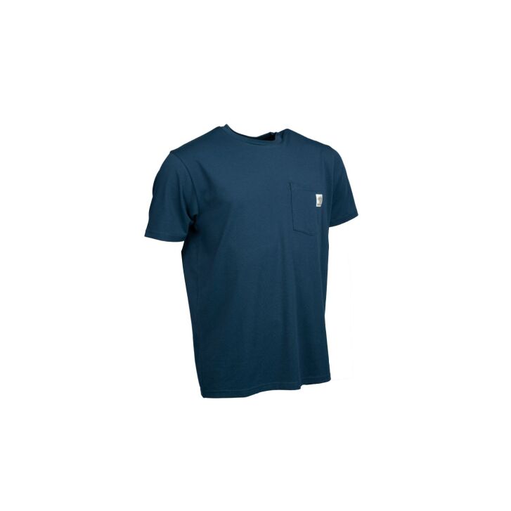 Nash Make It Happen Badge Pocket T-shirt Navy Blue XXL