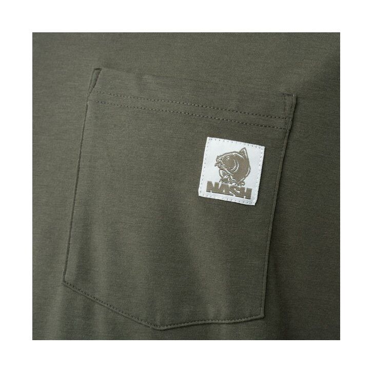 Nash Make It Happen Carp Logo Lange Mouw T-Shirt Groen XXL