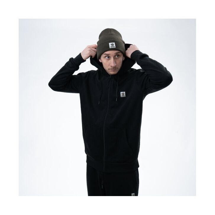 Nash Make It Happen Badge Zipped Hoody Zwart S