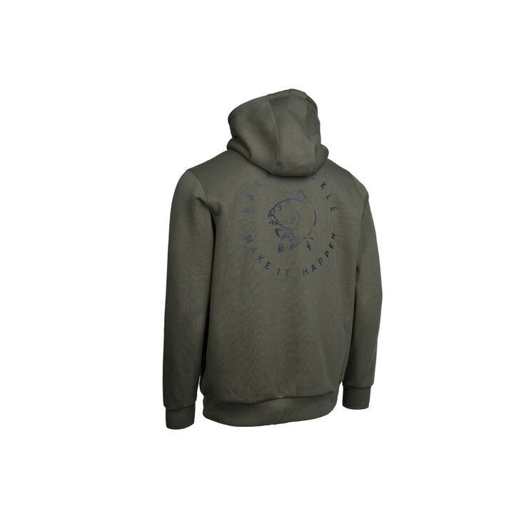 Nash Make It Happen Carp Logo Hoody Groen XXL