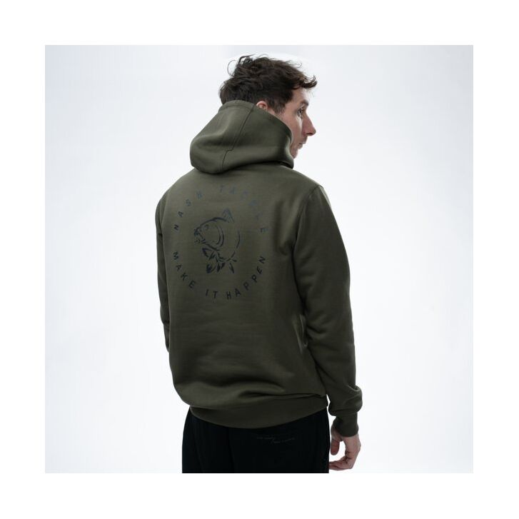 Nash Make It Happen Carp Logo Hoody Groen XXL