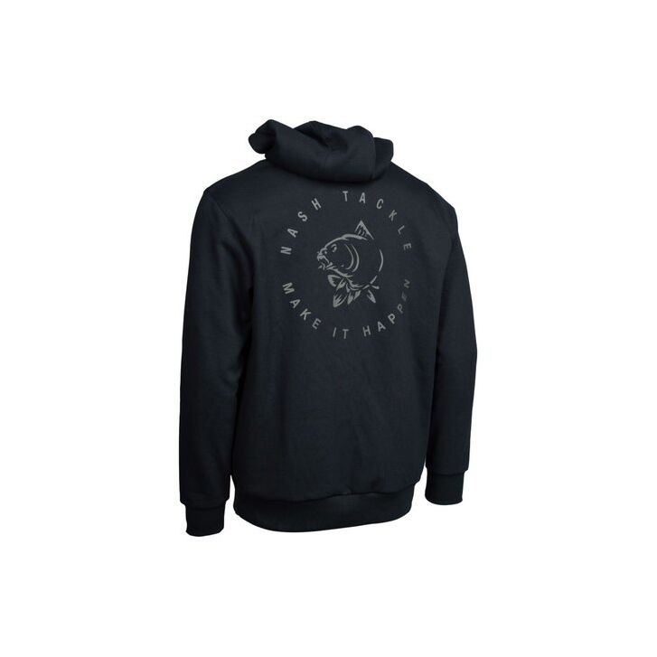 Nash Make It Happen Carp Logo Hoody Zwart M