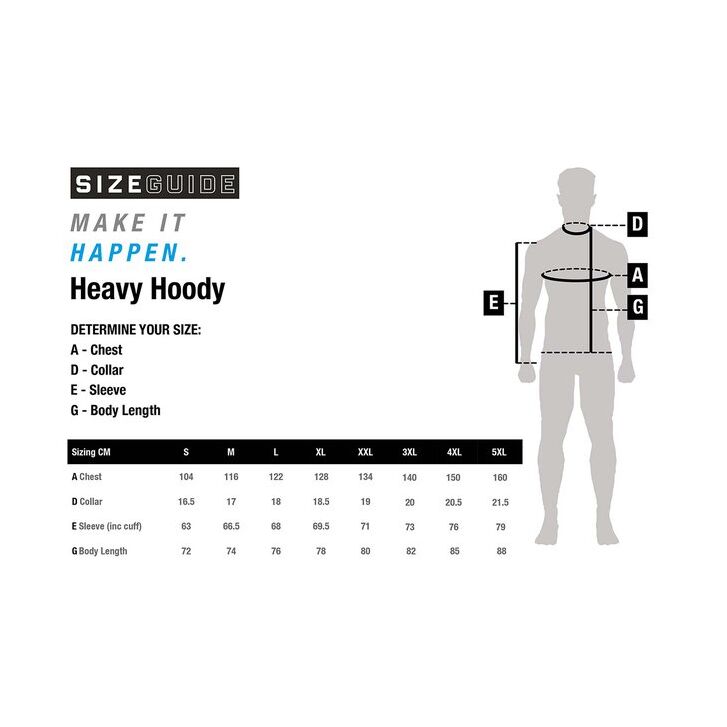 Nash Make It Happen Carp Logo Hoody Zwart M