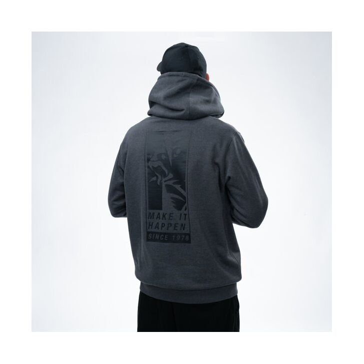 Nash Make It Happen Since 1978 Hoody Grijs Marl XL