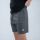 Nash Make It Happen Badge Shorts Grijs Marl XL