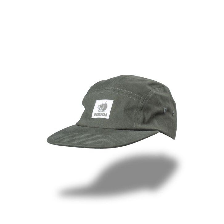 Nash Make It Happen Badge 5 Panel Pet Zwart