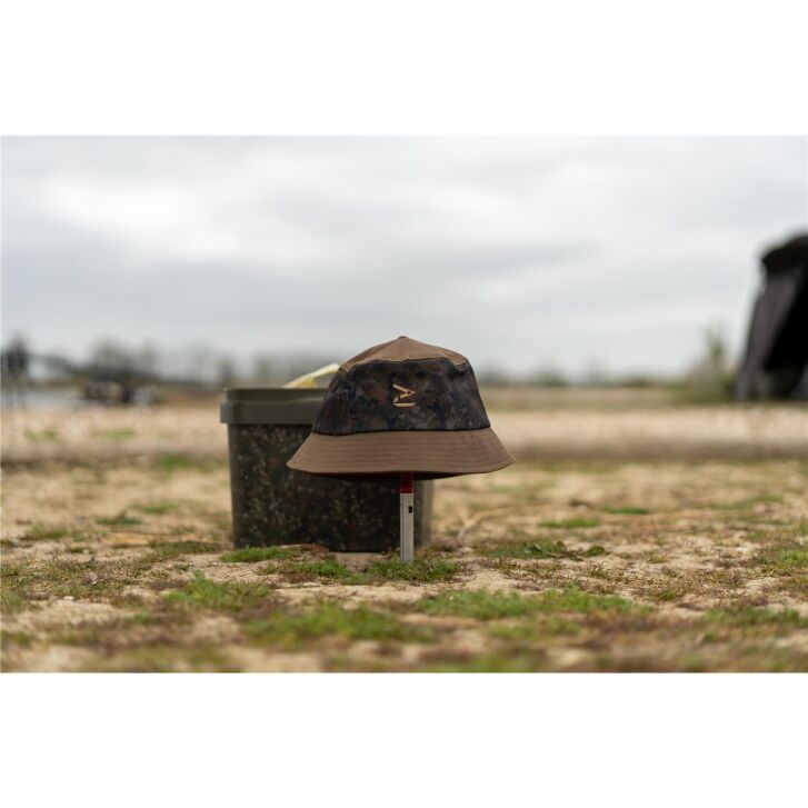 One More Cast Splash Camo Bucket Hat 52cm Junior