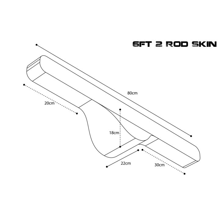 Nash Scope OPS Soft Protect 6ft 2 Rod Skin
