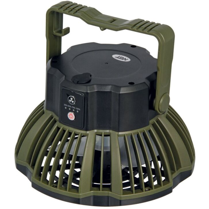 NGT XL Ventilator met Licht, Afstandbediening en Powerbank