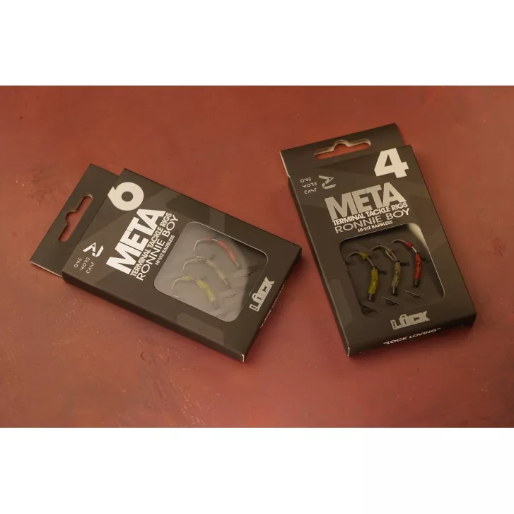 One More Cast Lock Hook Ronnie Boys Hi-Viz Pack Size 4 Barbed