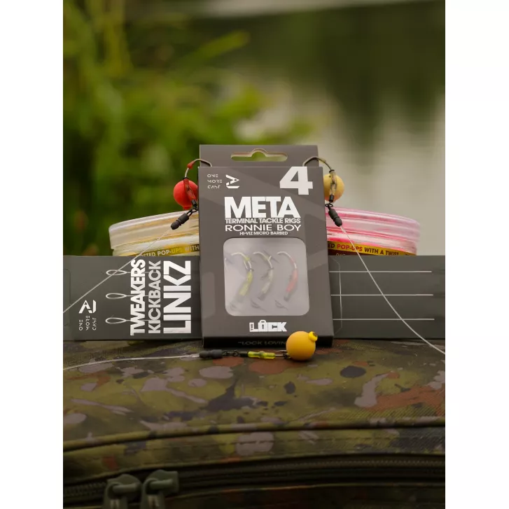 One More Cast Lock Hook Ronnie Boys Hi-Viz Pack Size 4 Barbed