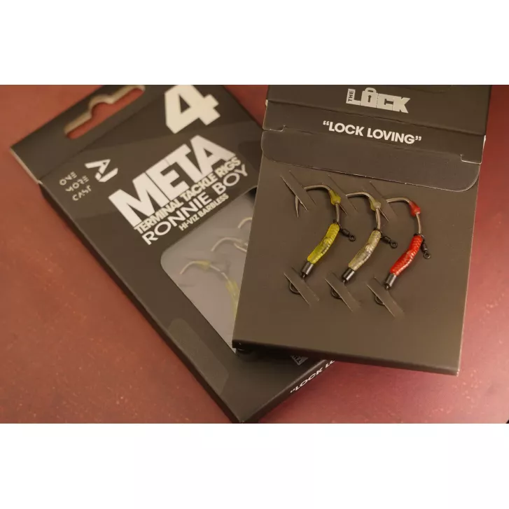 One More Cast Lock Hook Ronnie Boys Hi-Viz Pack Size 4 Barbless