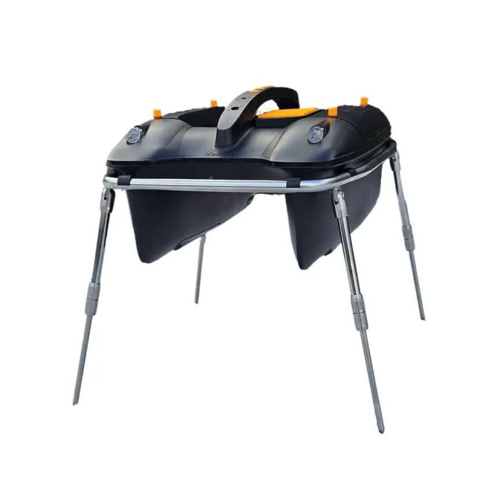 Deeper Quest Baitboat Pod DELUXE RVS Zilverkleurig met Banksticks