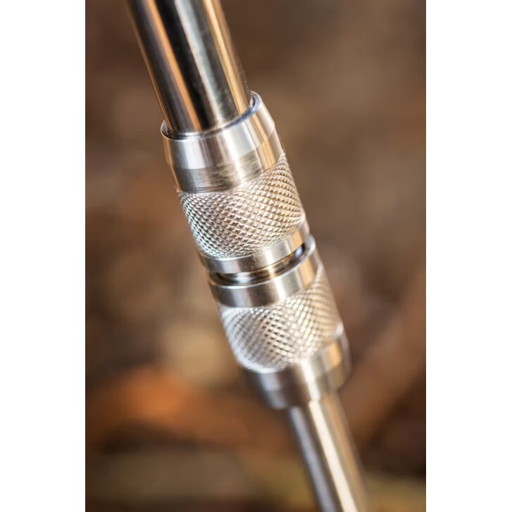 Deeper Quest Baitboat Pod DELUXE RVS Zilverkleurig met Banksticks