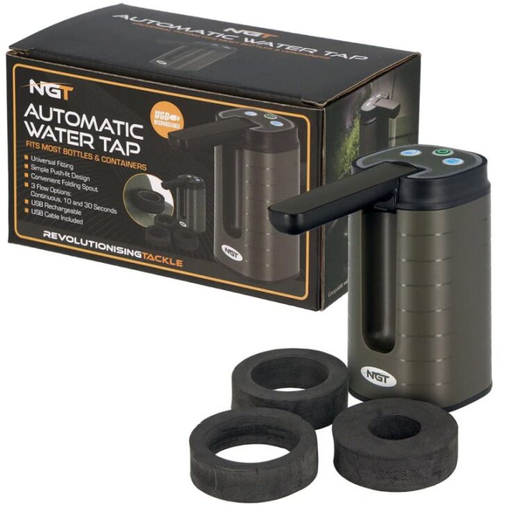 Carpbrothers Automatic Water Tap and Canister Bundle