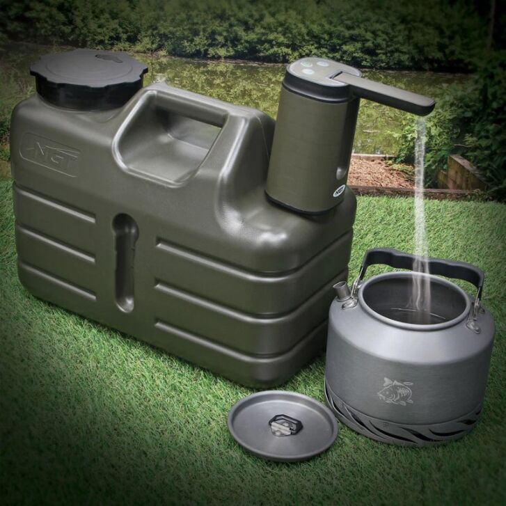 Carpbrothers Automatic Water Tap and Canister Bundle