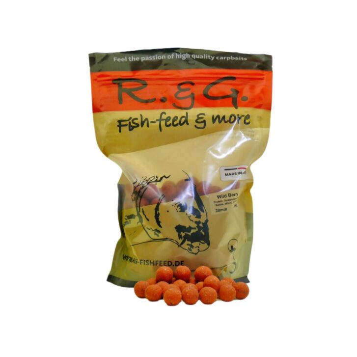 R&G Boilies Wild Berry 1Kg 20mm